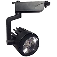 FactorLED Foco LED 30W NEGRO para Carril Monofásico- Sistema Orientable 3000Lm Varias Temperaturas de Color- Focos Led…